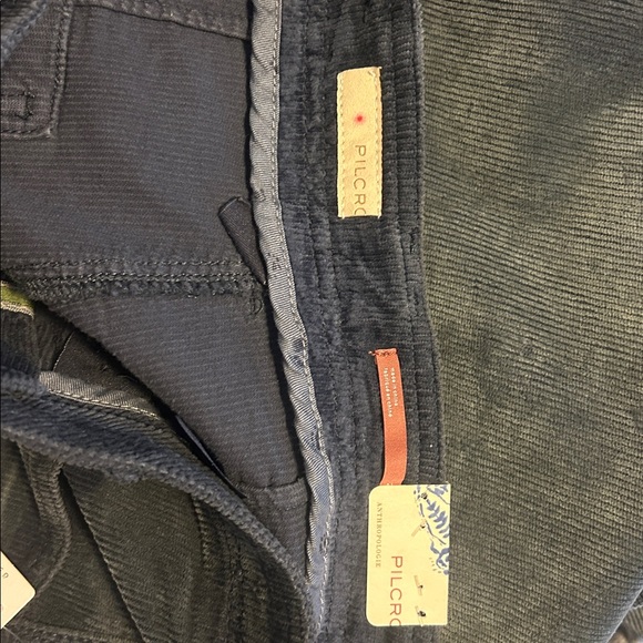 NWT Pilcro from Anthropologie Carpenter Wide Leg Corduroy Pants 29 - Picture 9 of 10